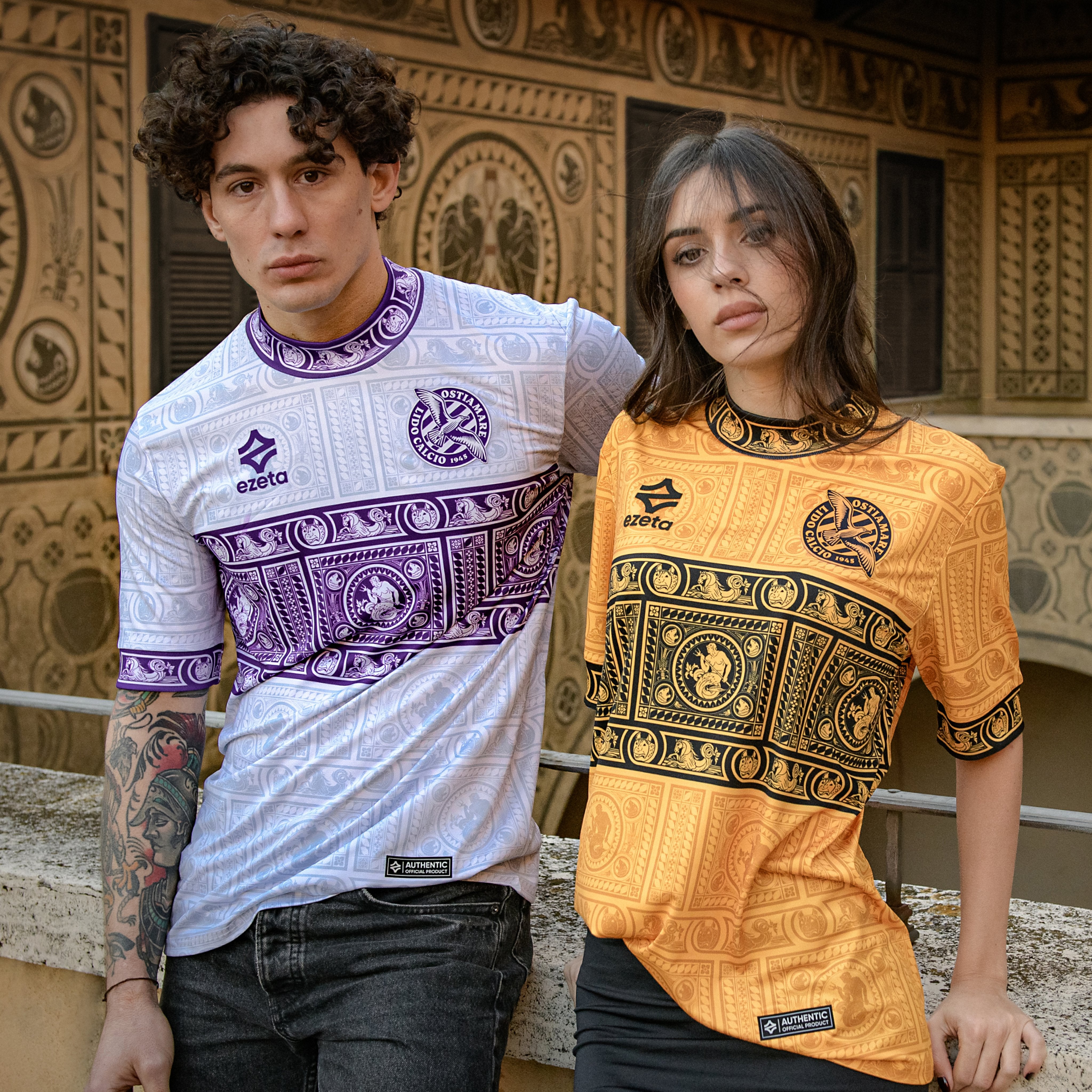 AS Ostia Mare 2024 Shirts by Ezeta