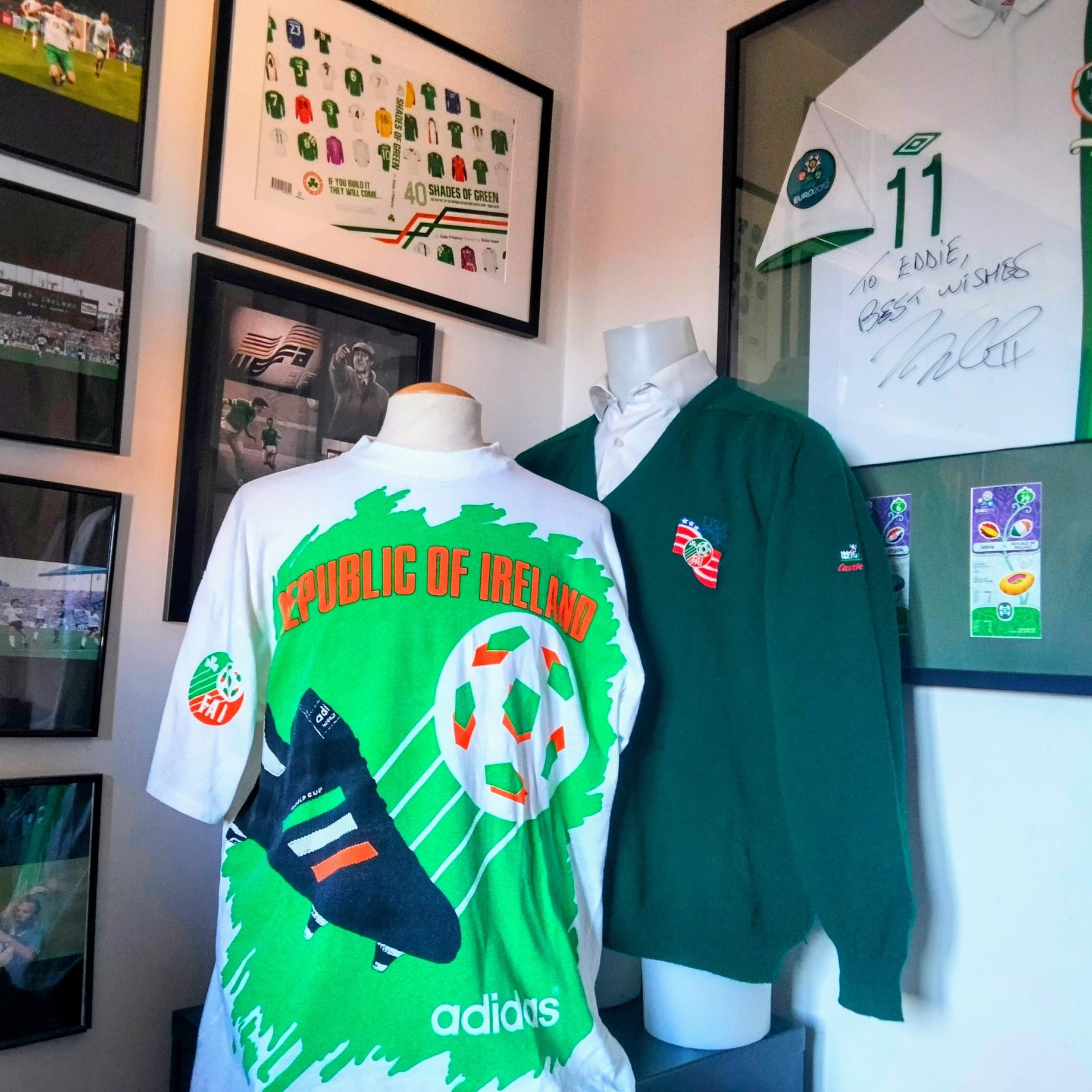 My Match Worn Collection: Republic of Ireland