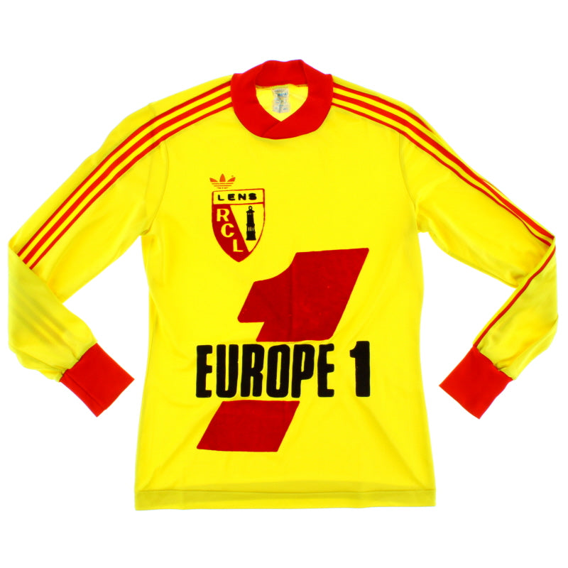 1979-80 Lens Home Shirt L/S S Football Shirt