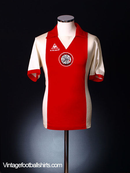 1980-81 Ajax Home Shirt *Mint* M Football Shirt
