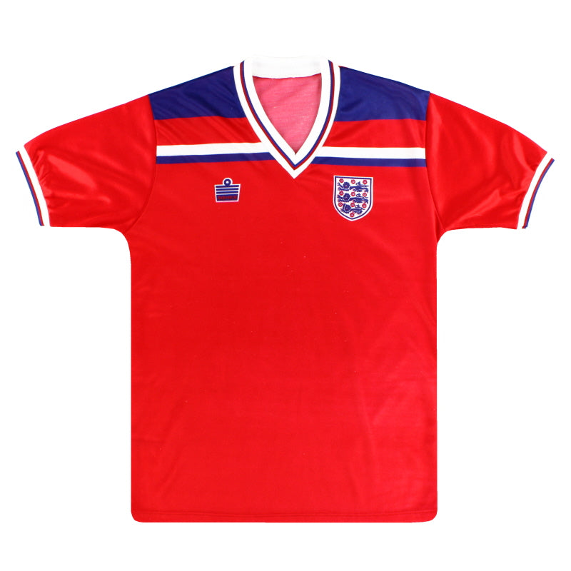 1980-83 England Admiral Away Shirt M Football Shirt