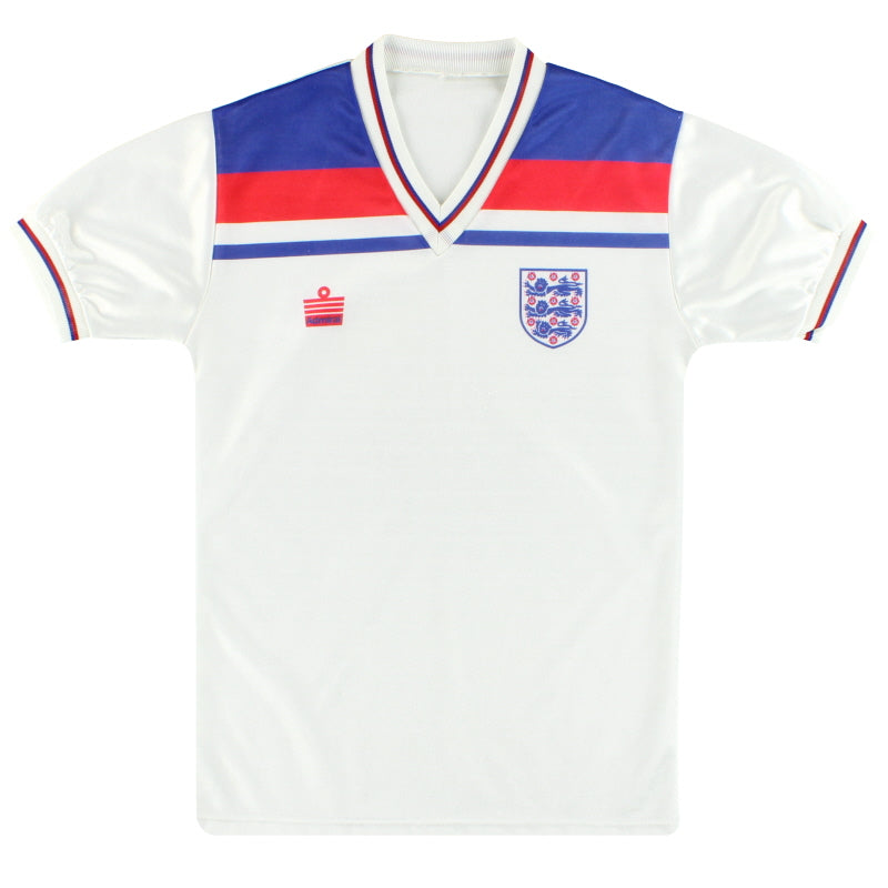 1980-83 England Admiral Home Shirt M Football Shirt