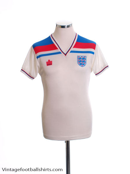 1980-83 England Home Shirt S Football Shirt