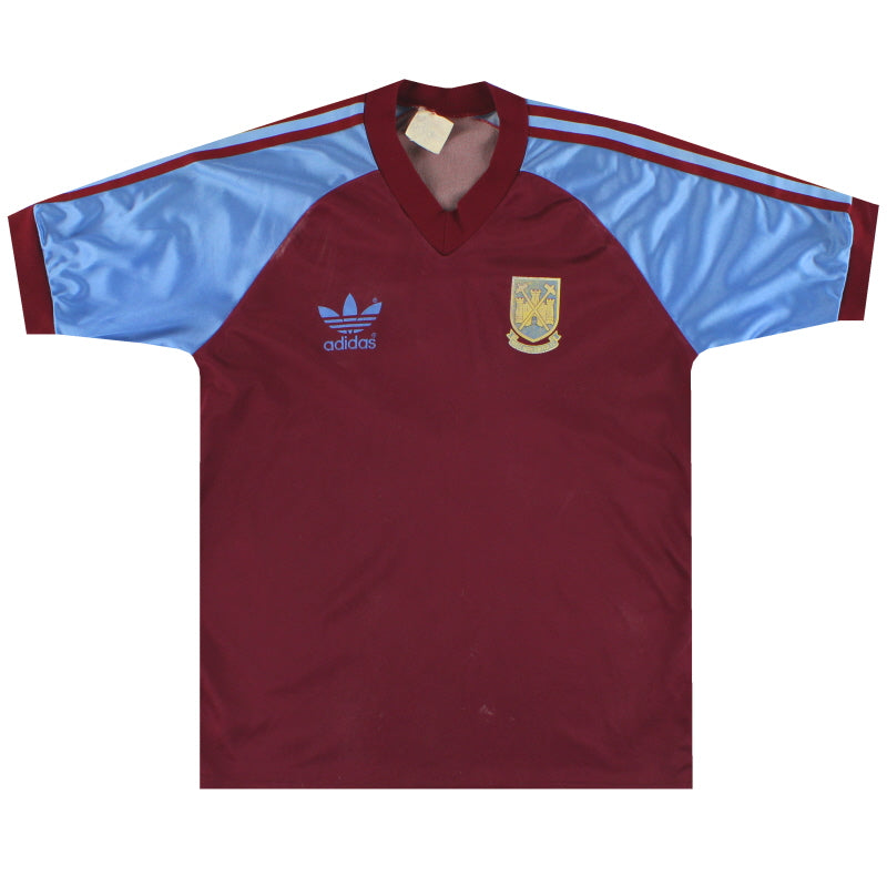 198083 West Ham adidas Home Shirt M Vintage Football Shirts