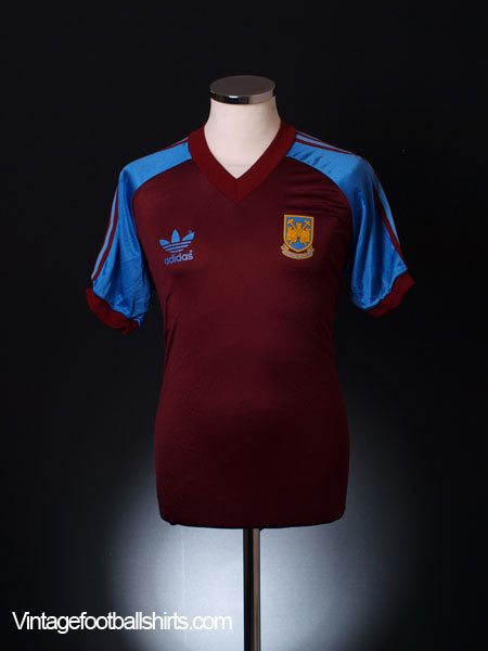1980-83 West Ham Home Shirt L Football Shirt