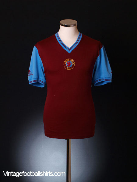 1981-82 Aston Villa Home Shirt L Football Shirt