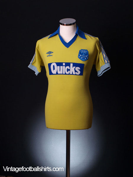 1981-82 Chester City Match Worn Away Shirt #12 Football Shirt