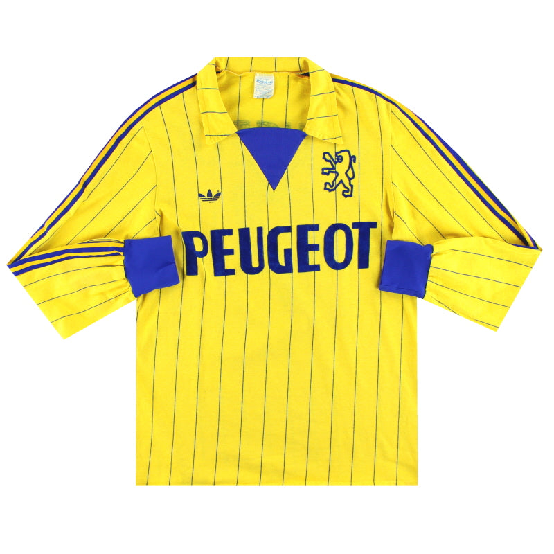 Maillot Cycliste Vintage GUIDON GORRON – Années 70 – Made In France – Jaune – Taille L