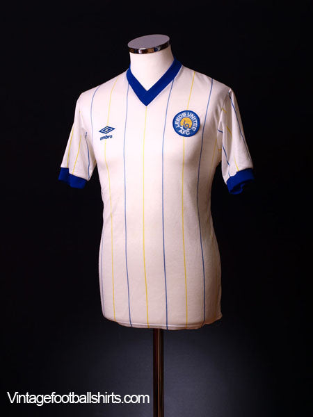 1981-83 Leeds Home Shirt M Football Shirt