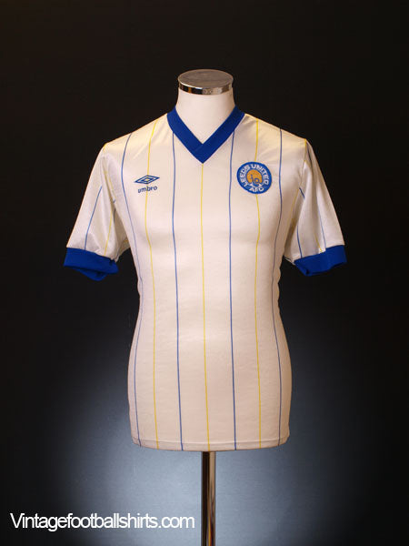 1981-83 Leeds Home Shirt M Football Shirt
