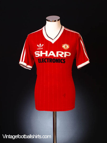 1982-83 Manchester United Home Shirt Y Football Shirt