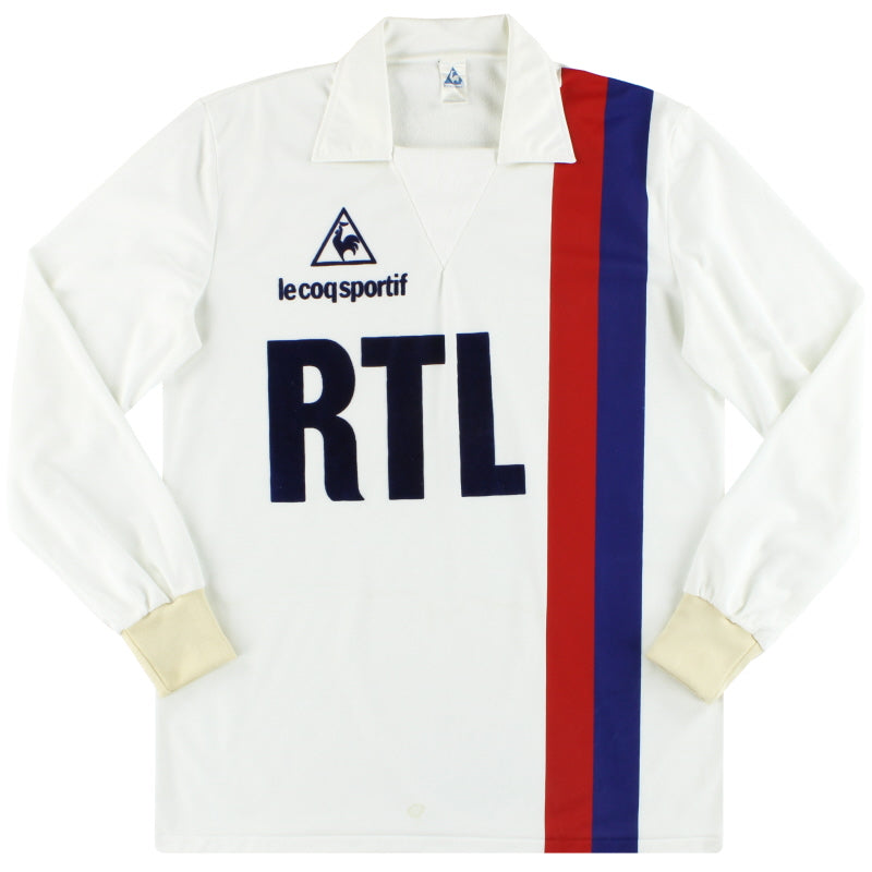 1982-85 Paris Saint-Germain Le Coq Sportif Home Shirt L/S L Football Shirt
