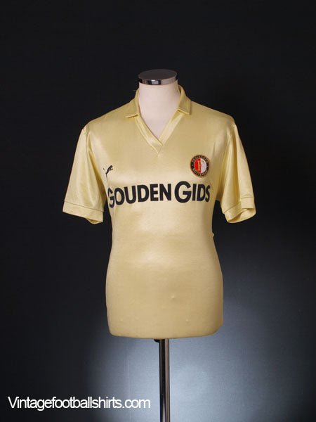 1983-84 Feyenoord Away Shirt XL Football Shirt