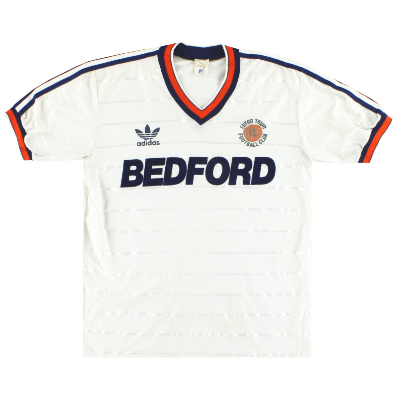 1984-85 Luton Town adidas Home Shirt *Mint* L Football Shirt