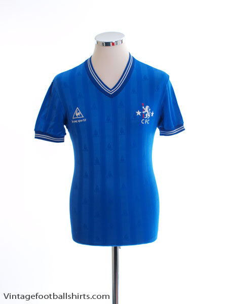 1985-86 Chelsea Home Shirt Y Football Shirt
