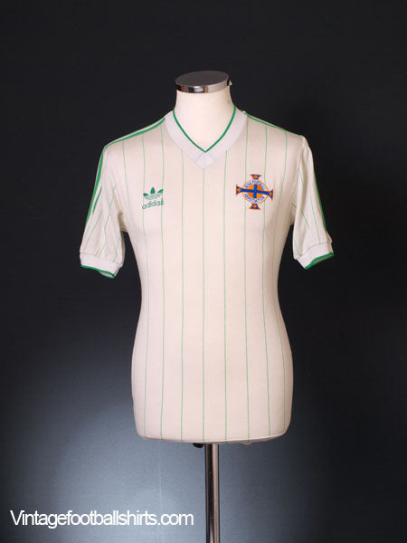 1985-86 Northern Ireland Match Issue Away Shirt M Football Shirt