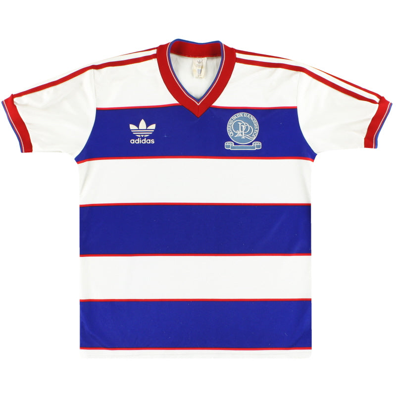 1985-86 QPR adidas Home Shirt M Football Shirt