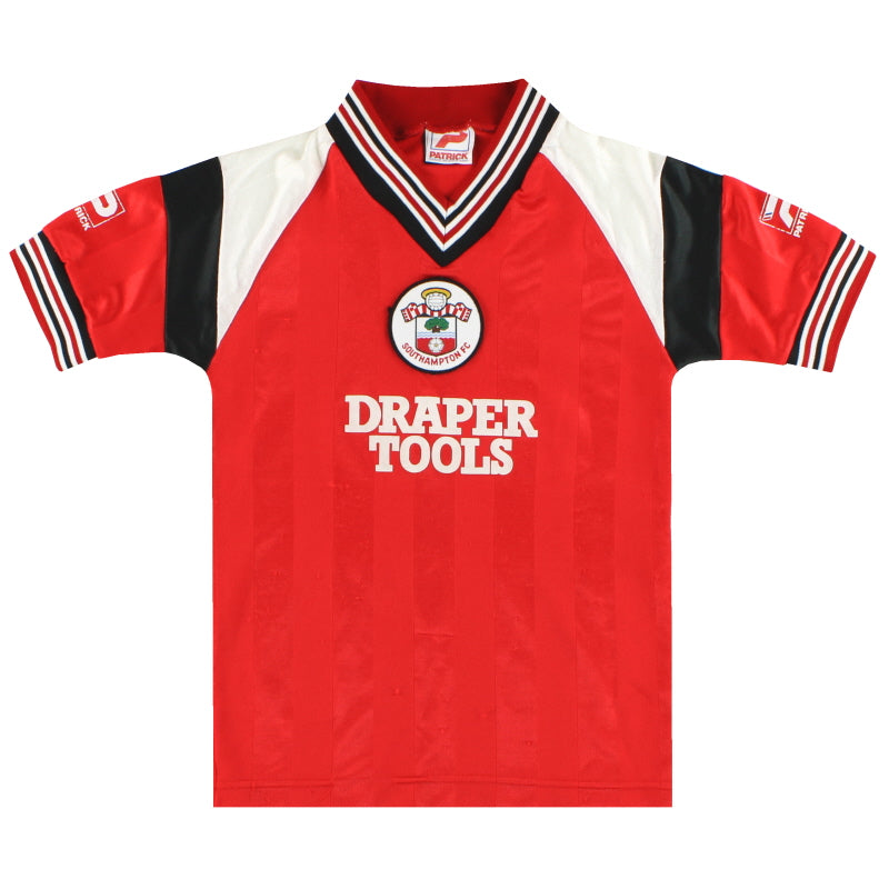 1985-87 Southampton Home Shirt L.Boys Football Shirt