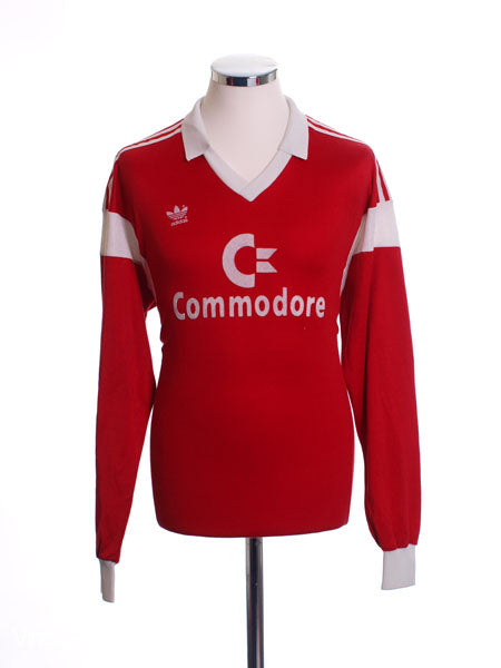 1986-87 Bayern Munich Home Shirt L/S L Football Shirt