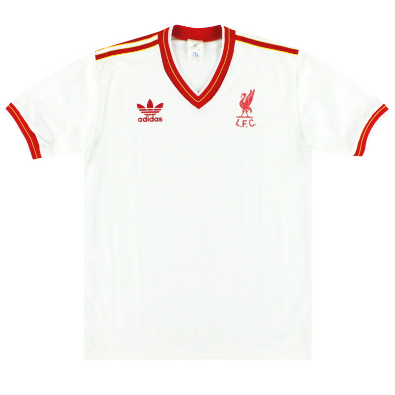 1986-87 Liverpool adidas Away Shirt M Football Shirt
