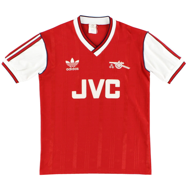 1986-88 Arsenal adidas Home Shirt M Football Shirt