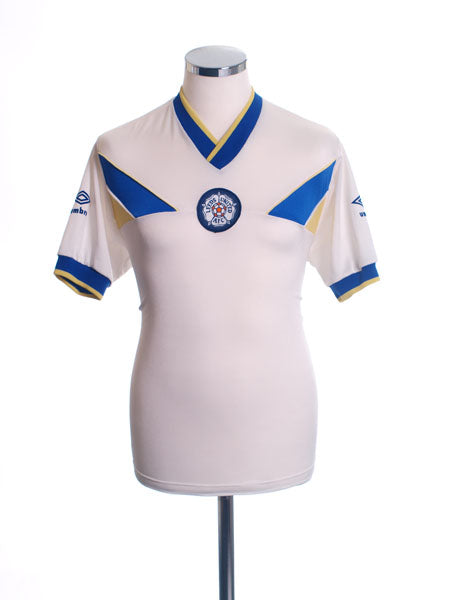 1986-88 Leeds Home Shirt M Football Shirt