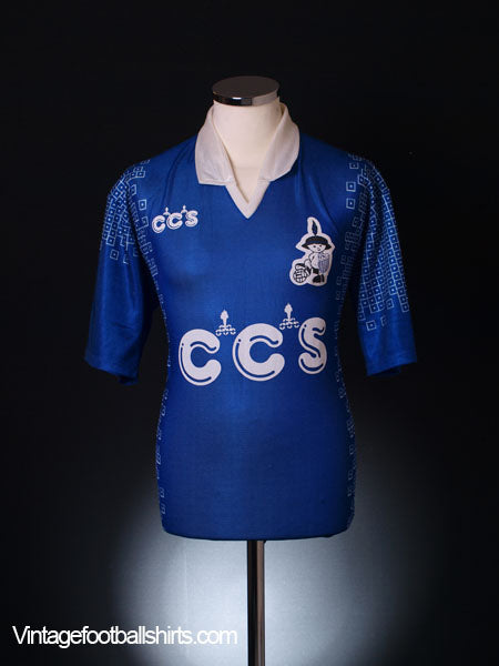 1986 Goytacaz FC Home Shirt #10 L Football Shirt