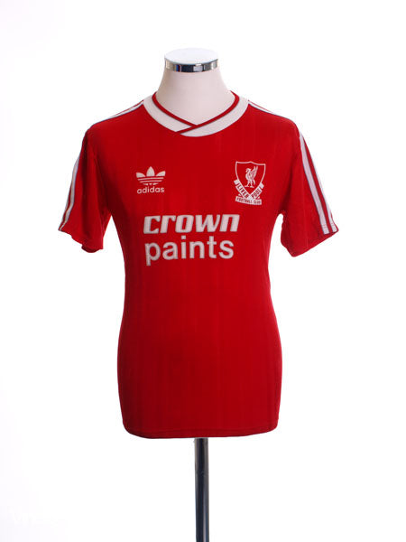 1987-88 Liverpool Home Shirt M Football Shirt