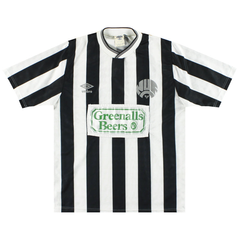 1987-88 Newcastle Umbro Home Shirt M Football Shirt