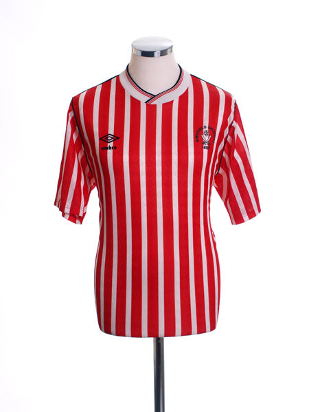 1987-90 Sheffield United Home Shirt M Football Shirt