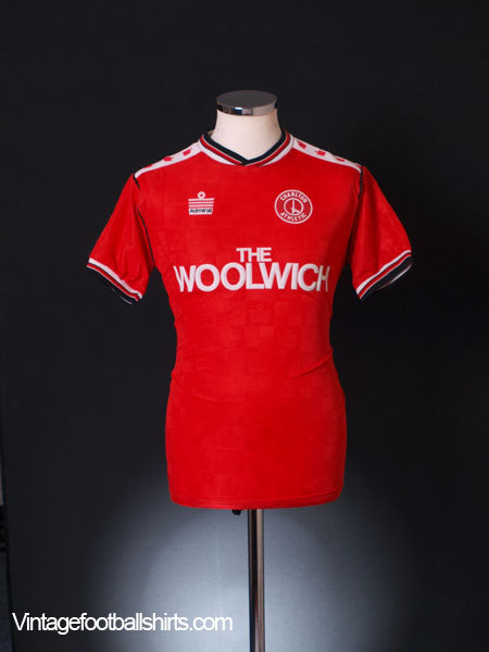 1988-89 Charlton Home Shirt M Football Shirt