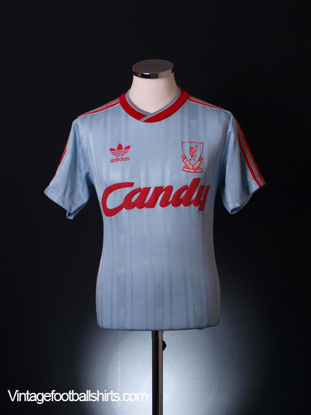 1988-89 Liverpool Away Shirt M Football Shirt