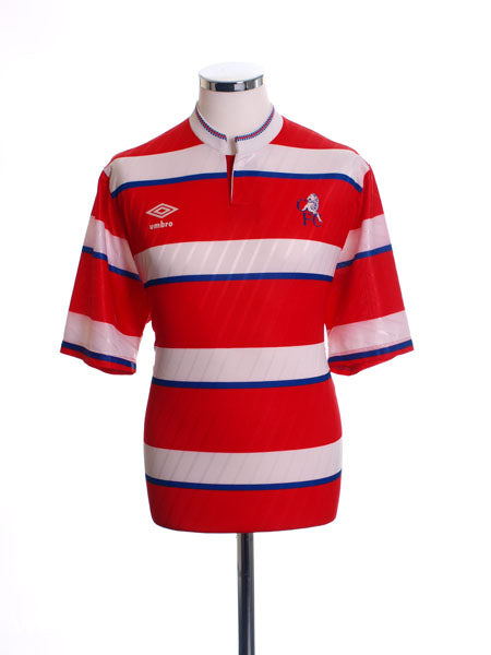 1988-90 Chelsea Away Shirt L Football Shirt