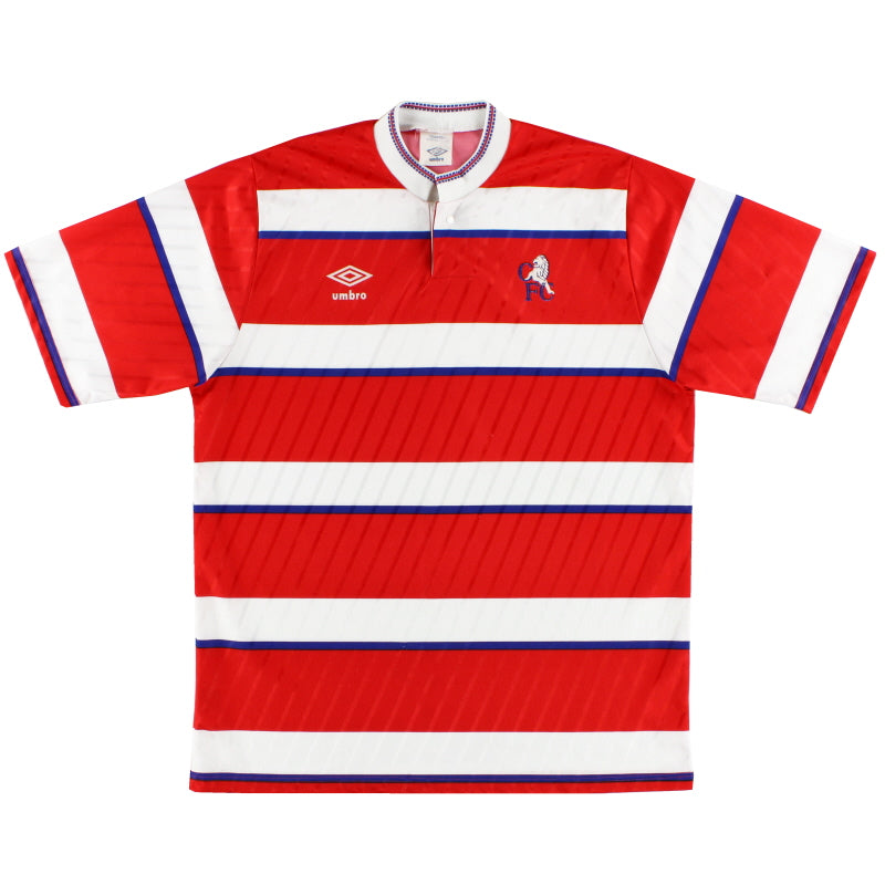 1988-90 Chelsea Third Shirt L Football Shirt