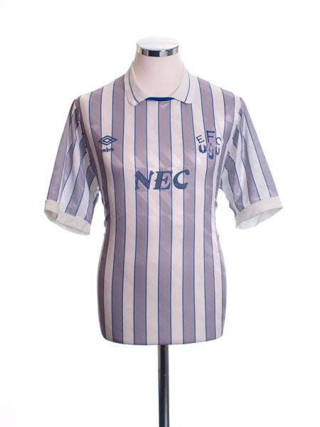 1988-90 Everton Away Shirt M Football Shirt