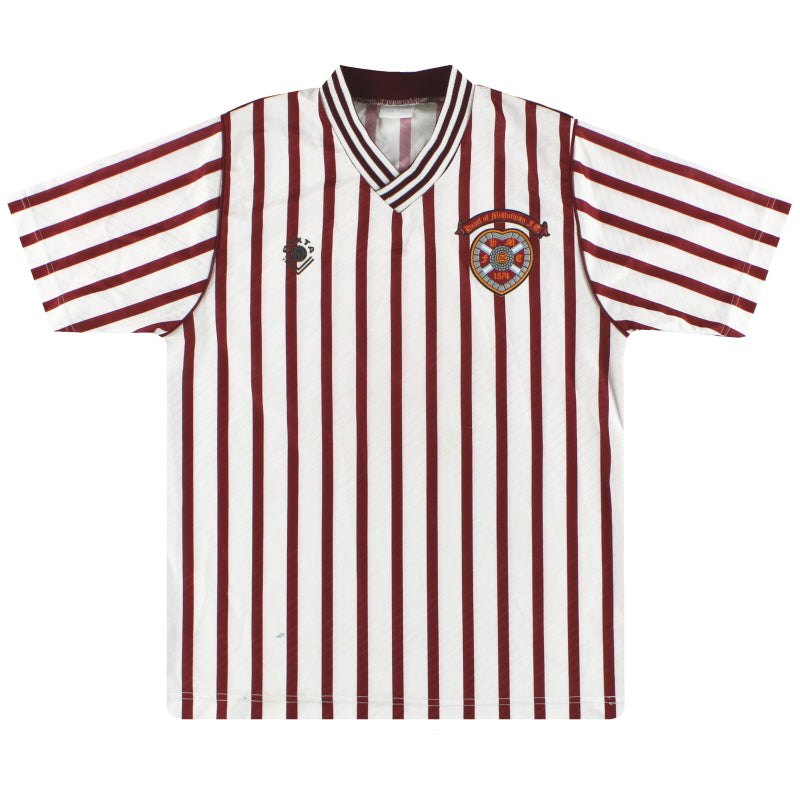 1988-90 Hearts Bukta Away Shirt S Football Shirt
