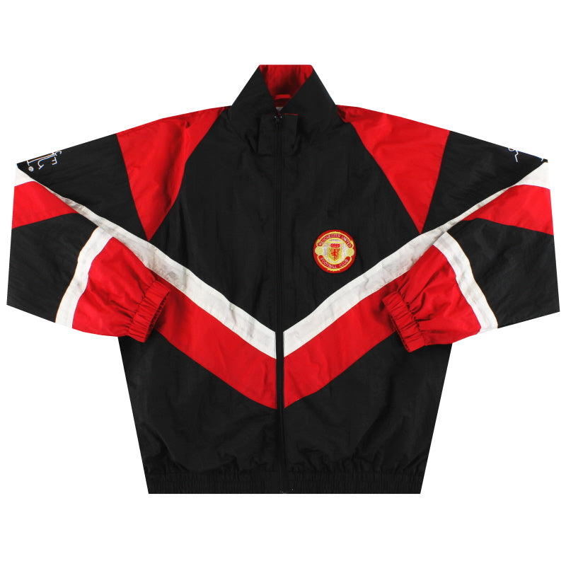 1988-90 Manchester United Bobby Charlton Shell Jacket XL Jacket