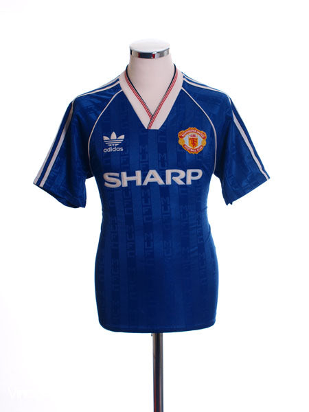 1988-90 Manchester United Third Shirt M Football Shirt