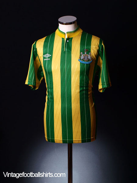 1988-90 Newcastle Away Shirt *Mint* M Football Shirt
