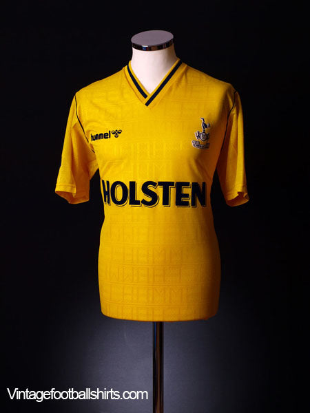 1988-91 Tottenham Away Shirt L Football Shirt