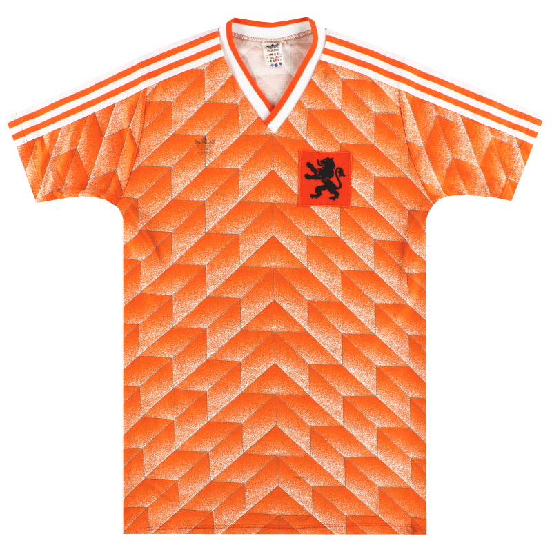 1988 Holland adidas Home Shirt L Football Shirt