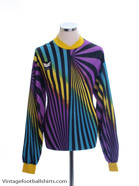 1989-90 Erima Goalkeeper Shirt #1 XL Football Shirt