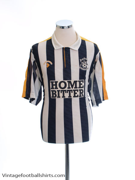 1989-91 Notts County Home Shirt L Football Shirt