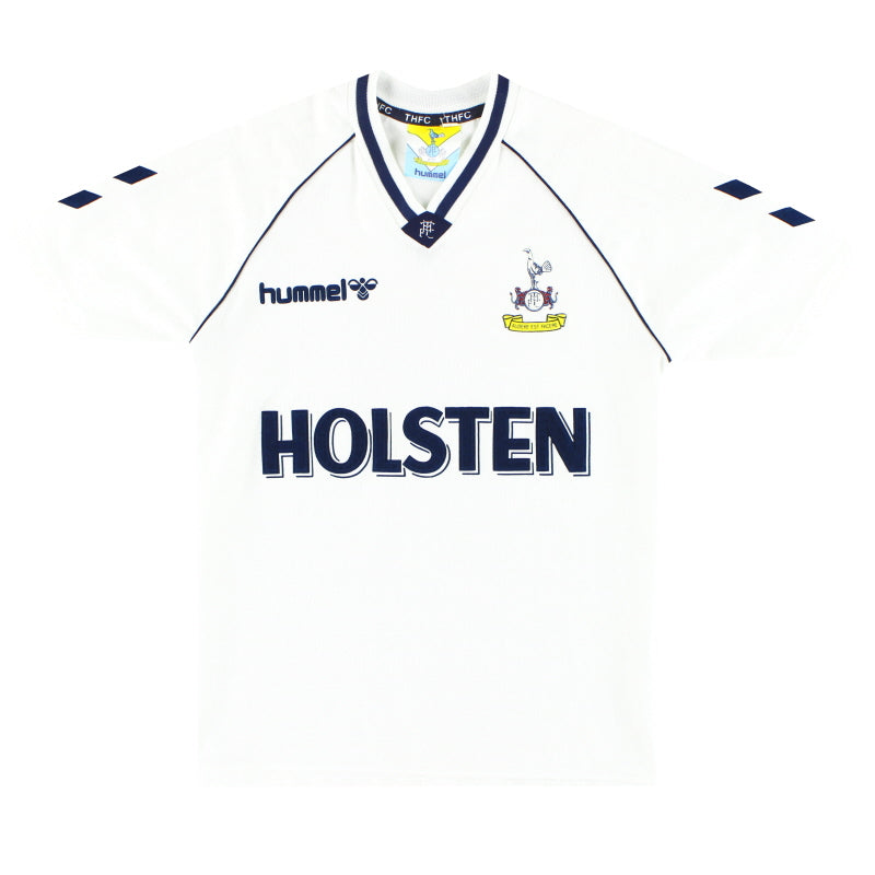 1989-91 Tottenham Hummel Home Shirt Y Football Shirt