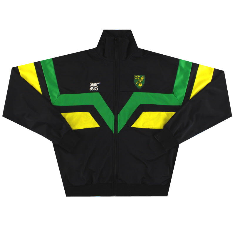 1989-92 Norwich Asics Track Jacket L Jacket
