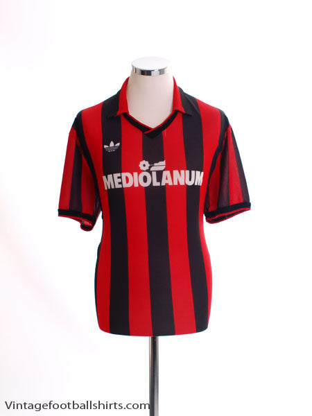 1990-91 AC Milan Home Shirt XL Football Shirt