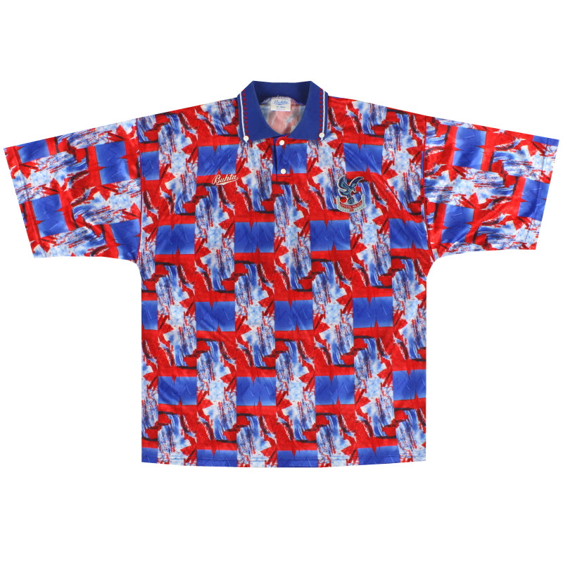 1990-91 Crystal Palace Bukta Training Shirt L Training Shirt
