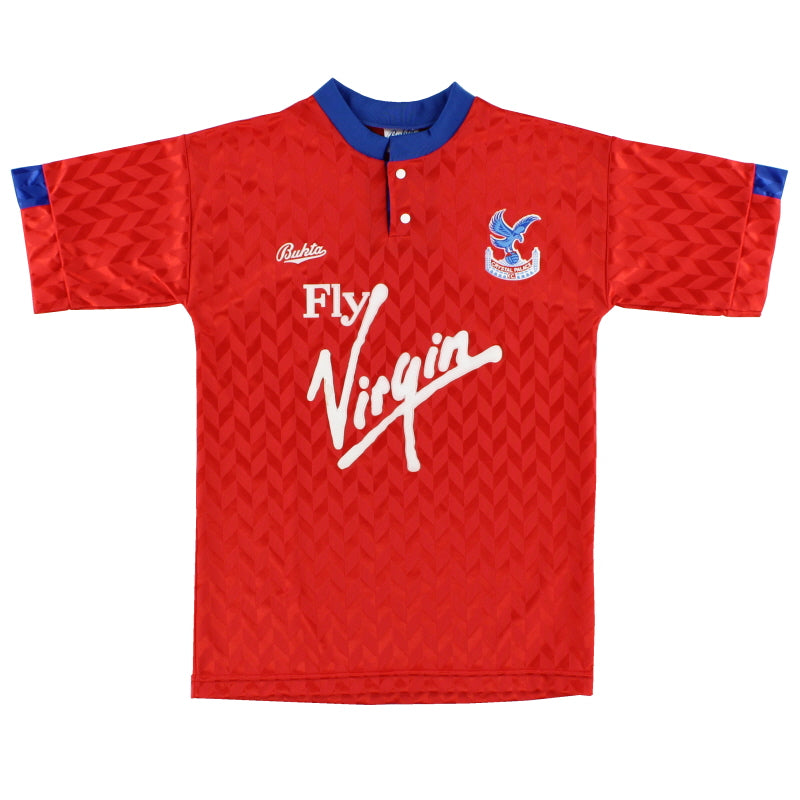 1990-91 Crystal Palace Bukta Third Shirt Y Football Shirt