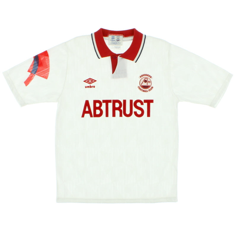 1990-92 Aberdeen Away Shirt *BNIB* Football Shirt