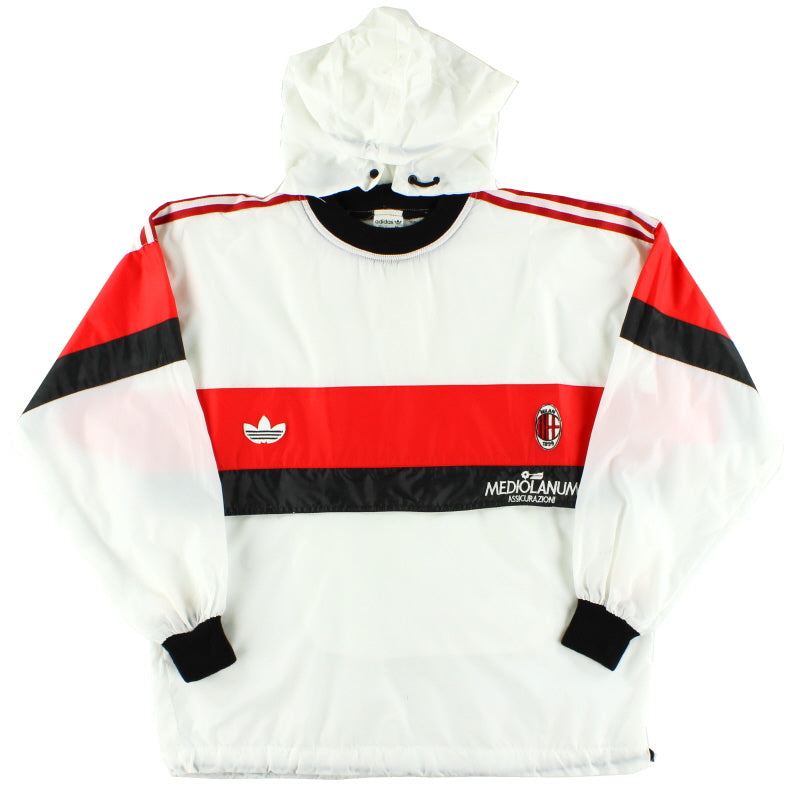 1990-92 AC Milan adidas Waterproof Training Top M Football Shirt